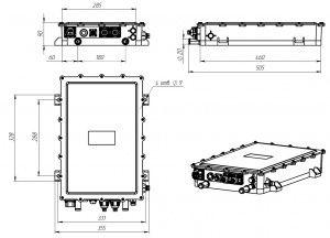 Преобразователь напряжения DC-DC RUBRUKS VCGI-600-85-10